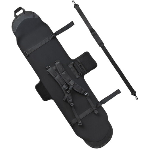 Snowboard Sleeve with Binding Neoprene 154cm Black BindingCompatible Ski Storage Case 1