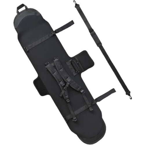 Snowboard Sleeve with Binding Neoprene 154cm Black BindingCompatible Ski Storage Case 2