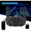 Wireless Portable Bluetooth 2X Microphone DJ Home Karaoke Speaker System Machine (Black) 3