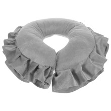 Beauty Pillow Neck Pillow for Flight Neck Support Pillow Head Support Face Massage Pillow Cushion with Front Down Cradle Cushion Spa Cotton