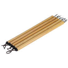 5Pcs Handmade Bamboo Dip Pen Set for Manga Calligraphy Drawing, No.1‑5 Nibs