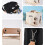Nappy Organiser, Baby Nappy Caddy with Compartments, Canvas Changing Bag 5