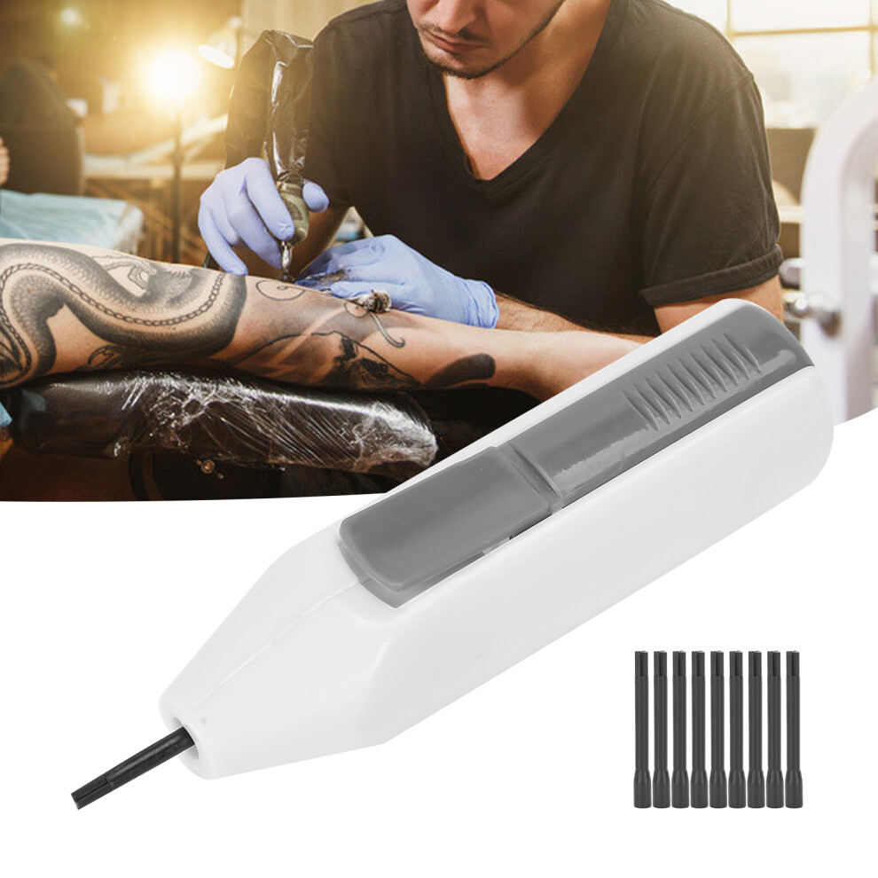 Electric Pigment Shaker Mixer for Tattoo Ink & Makeup, ABS, AA Battery Operated