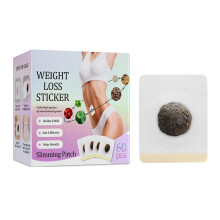 60 Stück Bauchnabel-Abnehm-Pflaster | Detox-Klebeplatten für Taille & Bauch