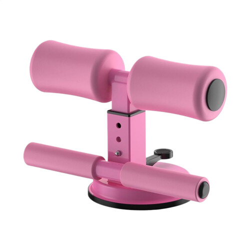 Foot Support for SitUp Bar | Adjustable Abdominal Support Device | Portable Abdominal Training Equipment | Pink