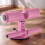Foot Support for SitUp Bar | Adjustable Abdominal Support Device | Portable Abdominal Training Equipment | Pink 2