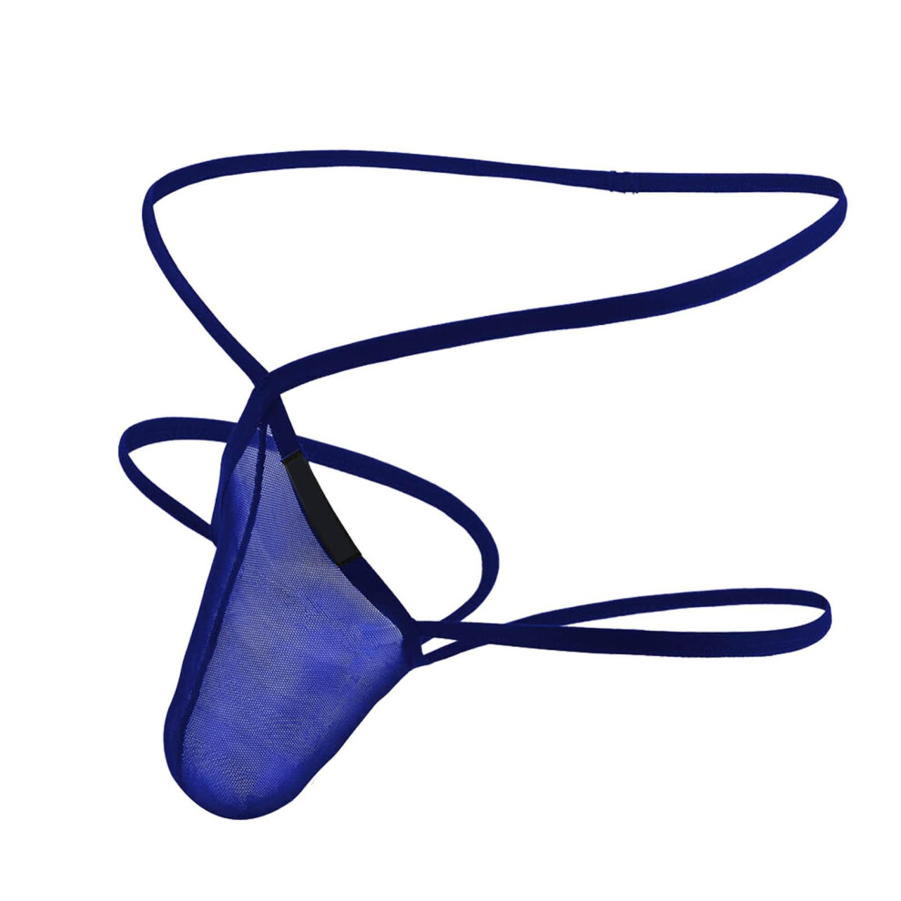 Men's String Sexy Underwear Comfortable Briefs Thong GString with Pouch
