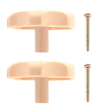 Window and Vent Knob 1 Inch Shaft Bolts Included, 21/4 Inch Diameter Latch Knob Replacement for Trailer Ventilation