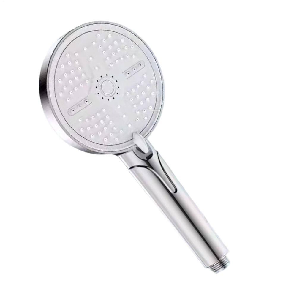 Pressure Shower Head Pressure Handheld, 5Mode Rain Shower Head, Silver Finish, Home Hotel Bathroom Dorm Apartment 9199774595506