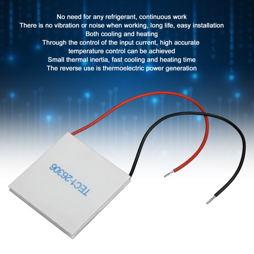 Energy-Efficient TEC1-26306 24V 6A 50mm Thermoelectric Module 2