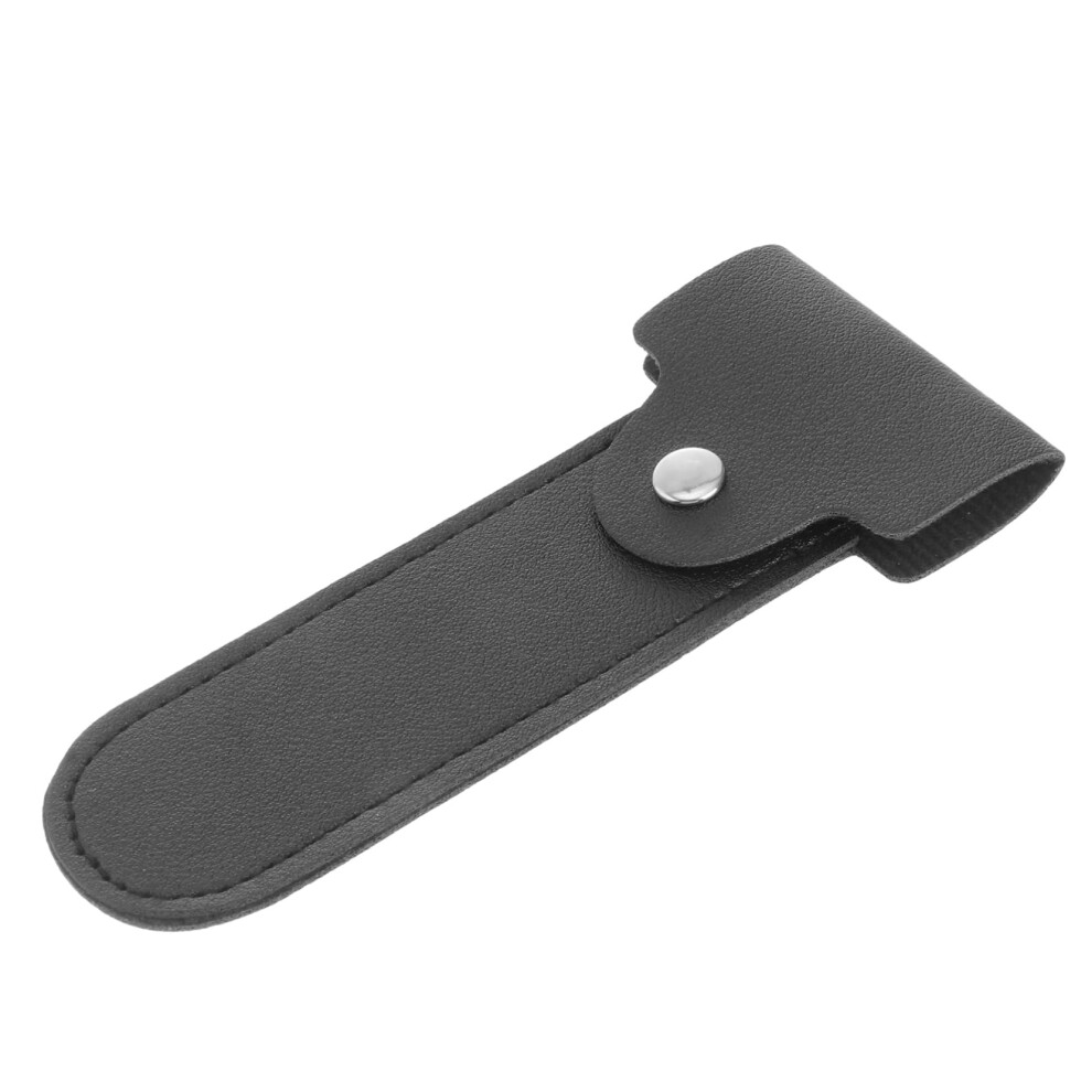 Travel razor leather protective case Portable  cover for manual razors and scratchresistant  protection for on the go