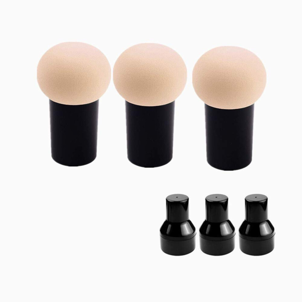 Mushroom Makeup Sponge With Precision Control, Latex-Free Sponge Provides Beginners And Professional Makeup Artists With A Comfortable Touch For