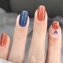 Unghii tip unghie transparente cu vârfuri tip migdale, cu gel moale, pătrat și finisaj de salon, potrivire confortabilă pentru diverse ocazii,