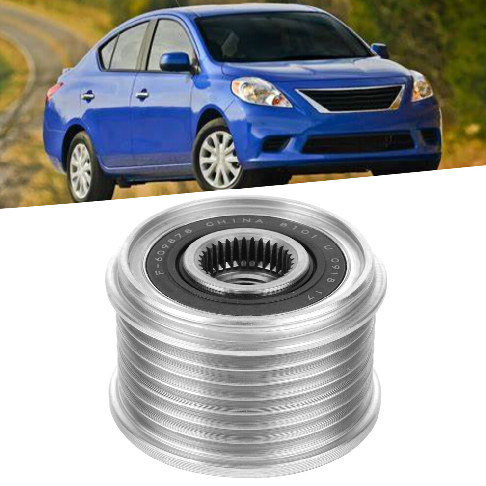 Cast Iron Alternator Clutch Pulley For Nissan Tiida 2011-2015 1.6L Hr16de 3511379385843