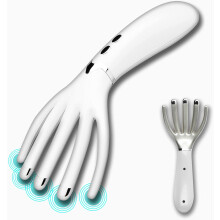 Appareil de massage électrique pour la tête, outil de massage du cuir chevelu en forme de pieuvre pour soulager le stress et procurer un bien-être