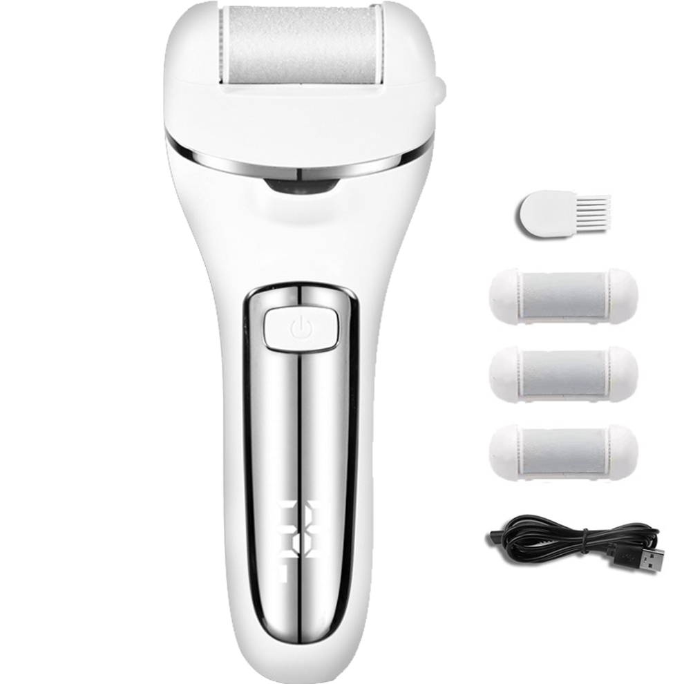Professional Foot Care Device, Rechargeable Waterproof Foot File for Efficient Callus Removal, Electric Foot Callus Remover with LCD Touch Screen Dis