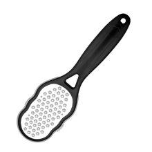 Pedikyrenhet for sensitiv hud, dobbeltsidig fotfil i rustfritt stål for våt og tørr bruk, profesjonell hard hudfjerner med ergonomisk design