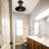 Black Wrought Iron E27 Ceiling Lamp for Farm Kitchen Corridor 85‑240V 8