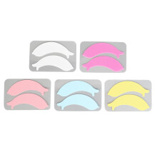 Milieuvriendelijke gelpatches voor onder de ogen, geschikt voor wimperextensions. Zachte, huidvriendelijke, herbruikbare siliconen oogmaskers met