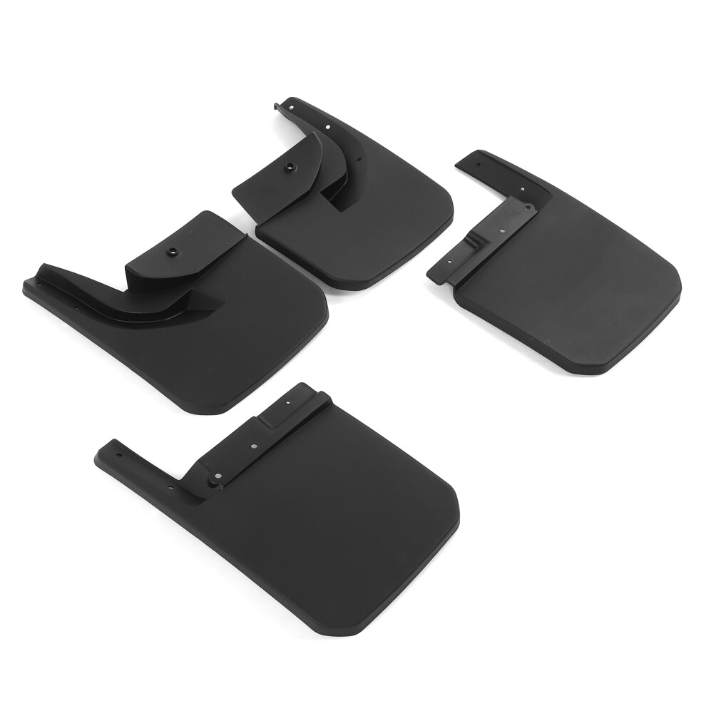 Durable Mudflap Fenders Accessories For Jeep Wrangler Jl Black 4921379386556