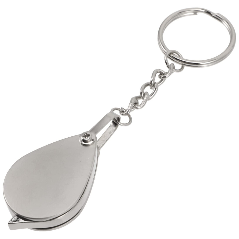 Lupe with keychain magnifier for adults and seniors, hobbyists and professionals, durable and practical for on the go