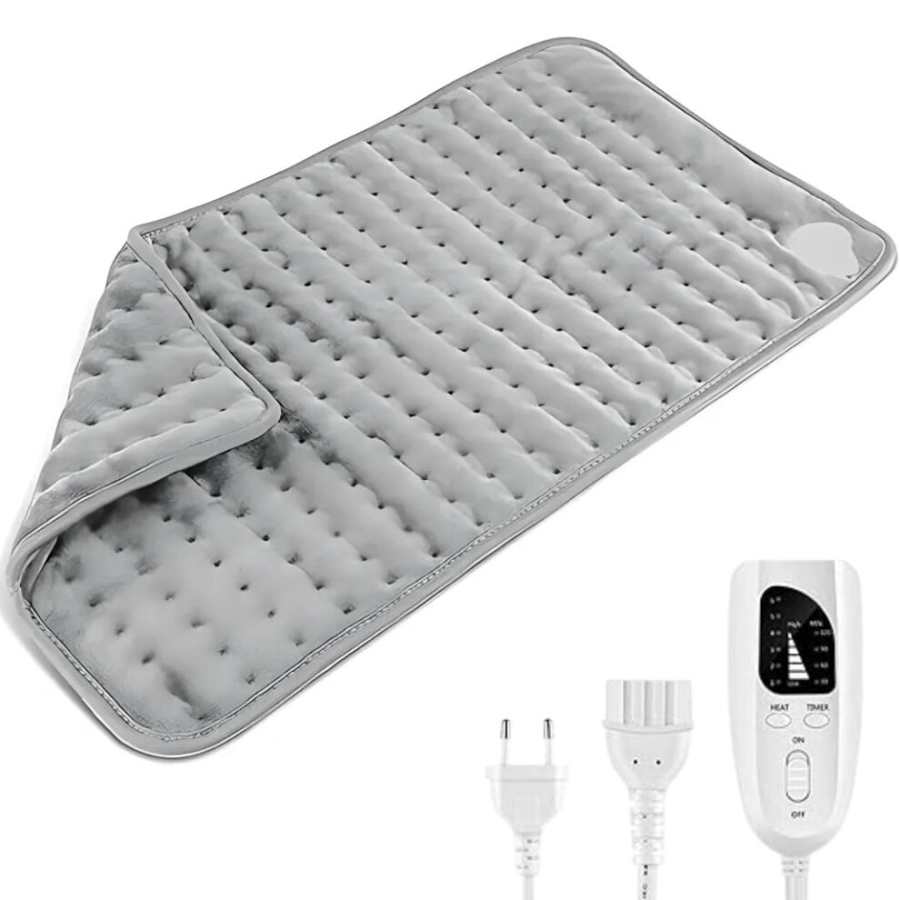 Electric Lumbar and Full Body Blanket Pain Relief for Back, Neck, Shoulders and Abdomen, 30 x 60 cm, Auto Shutoff Function-image-OPC-PQB8DRX-NEW