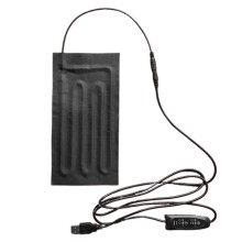 Fabric Covered Heating Pad  Electric Heat Pad for Uterus, Adjustable Temperature