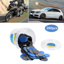 200Pcs 25mm Tire Repair Rubber Patches for Car Motorcycle Universal Use
