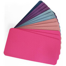 TPE Yoga Mat Non Slip 34x17cm/58x36cm Lightweight Exercise Mat