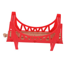 Wooden Railway Bridge Compatible with Common Track Systems Durable Safe