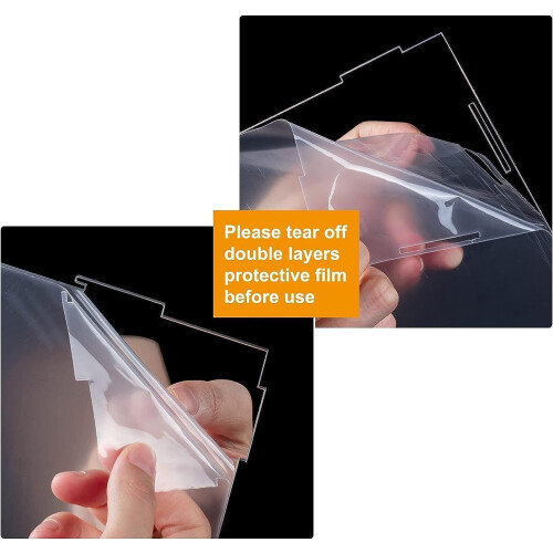 Clear Acrylic Showcase, 15x15x20cm Assembleable Cube Storage Box with Black Base 1