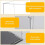 Clear Acrylic Showcase, 15x15x20cm Assembleable Cube Storage Box with Black Base 3