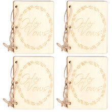 Elegant Wedding Vow Books, Personalized Wedding Ceremony Accessories for Cherished Moments