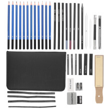 Art Drawing Tool for Artists, Fine Grinding Sandpaper Sharpener with Adjustable Angle Grinding for Charcoal Pencils and Pastel Sticks