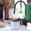 Salad Spinner and Vegetable Chopper with Quick Water Removal, MultiFunction Prep Bowl 2