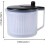 Salad Spinner and Vegetable Chopper with Quick Water Removal, MultiFunction Prep Bowl 4