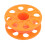 Lightweight Orange Plastic Diving Spool 59ft with Copper Clip 15