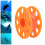 Lightweight Orange Plastic Diving Spool 59ft with Copper Clip 13