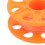 Lightweight Orange Plastic Diving Spool 59ft with Copper Clip 4