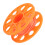 Lightweight Orange Plastic Diving Spool 59ft with Copper Clip 14