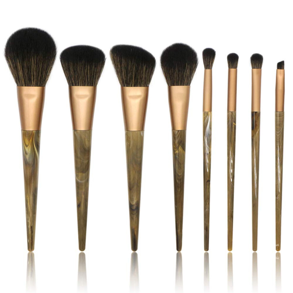 Artistry In Your Handbag, Soft Synthetic Hairs Makeup Brushes, Complete With Faux Leather Travel Case, Cruelty Free For An Ethical Beauty Routine