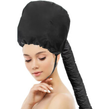 Professionele salonlook: Haardrogerkap met verstelbare kap, flexibele slang en hoogwaardig waterdicht materiaal voor dagelijks gebruik.
