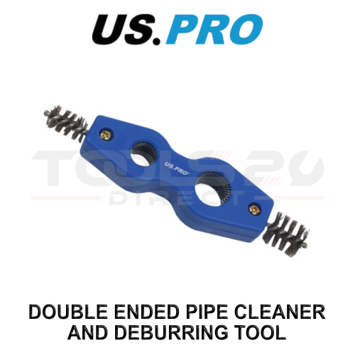 us pro US PRO Tools Double Ended Pipe Cleaner & Deburring Tool 1/2" & 3/4" 9296