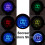 Motorcycle 12V Multi-Functional Meter Tachometer Odometer Fuel Gauge Black 4