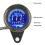 Motorcycle 12V Multi-Functional Meter Tachometer Odometer Fuel Gauge Black 6