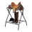 Suporte de assento dobrável - DUOKU - T28(2) - 28x19x37,5 polegadas - Aço carbono - Conjunto de 2 peças 1