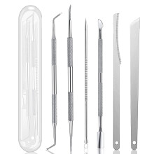 Kit di strumenti per pedicure, lima per unghie incarnite in acciaio inossidabile di grado chirurgico, set professionale per la salute delle unghie