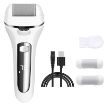Removedor de calos para os pés com absorção a vácuo, kit de pedicure elétrico, cabeça de lixamento 360 para remoção segura e suave da pele,