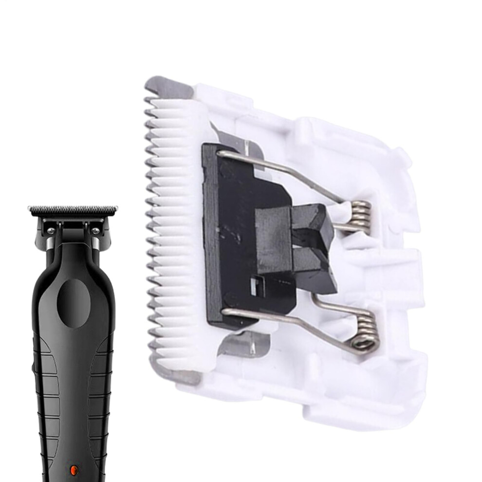 Replacement head for hair clipper  Cutting accessory for trimmer tool, ergonomic ceramic heads for hair clippers, gentle on skin, black