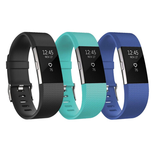 Ρυθμιζόμενες λωρίδες συμβατές με Fitbit Charge2, αδιάβροχες λωρίδες με εύκολη